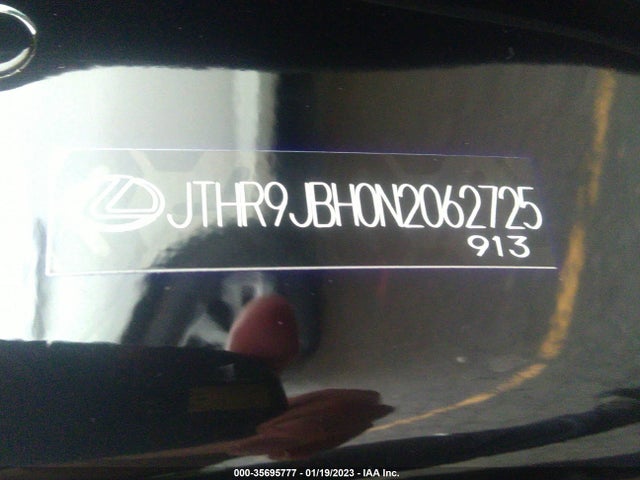2022 Lexus UX, VIN: JTHR9JBH0N2062725