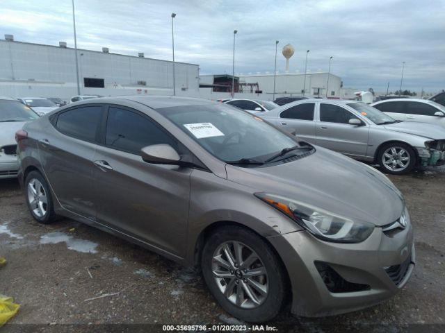 2016 HYUNDAI ELANTRA SE VIN: 5NPDH4AE9GH748660