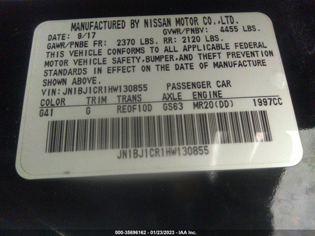 2017 Nissan Qashqai, VIN: JN1BJ1CR1HW130855