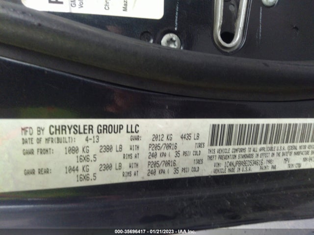 1C4NJPBA9ED534616 Jeep Patriot Sport/altitude