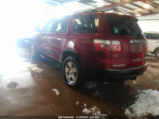2010 GMC ACADIA SL VIN: 1GKLRKED8AJ248295