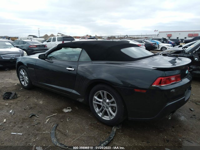 2015 CHEVROLET CAMARO LT VIN: 2G1FD3D35F9107685