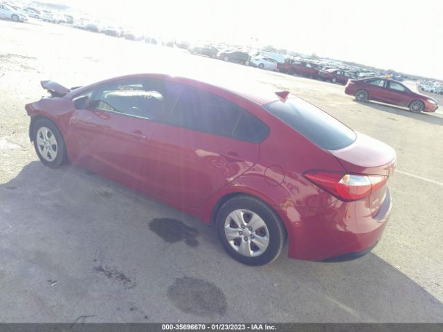 KNAFK4A67G5616416 KIA FORTE LX