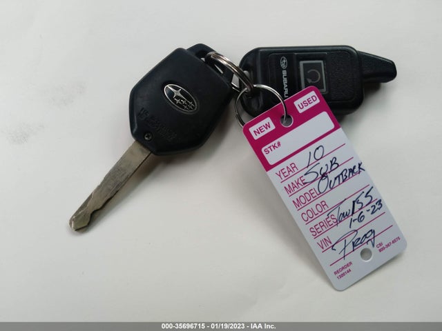 2010 SUBARU OUTBACK PREM ALL-WEATHR/PWR MOON VIN: 4S4BRCGC4A3352106