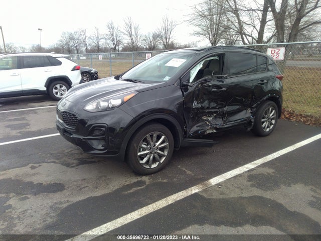 2022 KIA SPORTAGE NIGHTFALL VIN: KNDP6CAC1N7016035