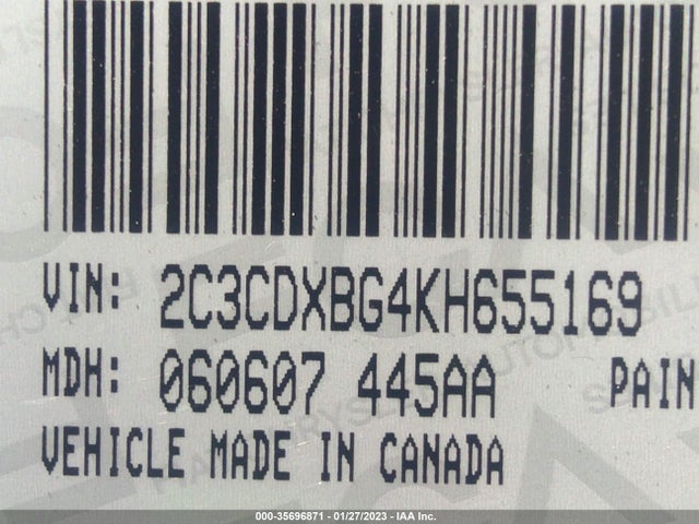 Dodge Charger Sxt 2019 2C3CDXBG4KH655169 Image 9