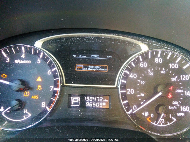 2013 NISSAN PATHFINDER S VIN: 5N1AR2MM4DC617601