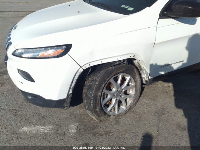 2016 JEEP CHEROKEE SPORT VIN: 1C4PJLAB3GW190624