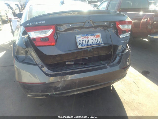 2018 HONDA ACCORD SEDAN SPORT 1.5T VIN: 1HGCV1F36JA215272