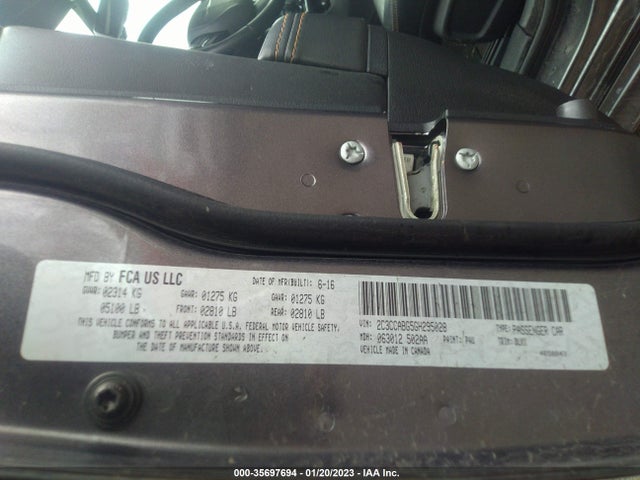 2016 Chrysler 300, VIN: 2C3CCABG5GH295028