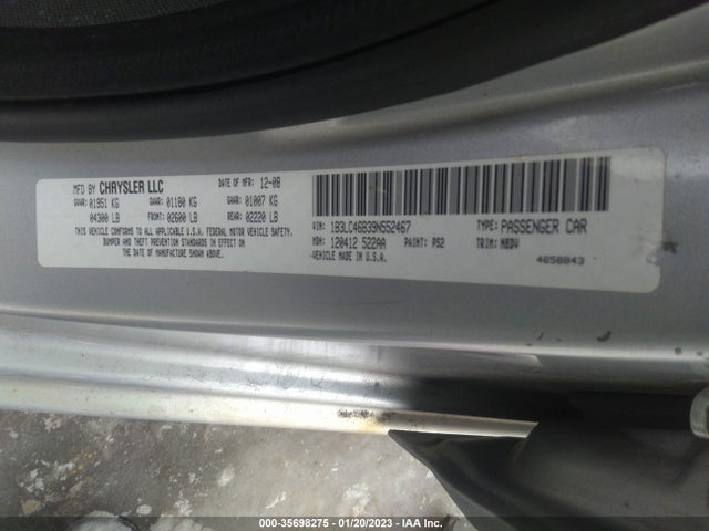 Dodge Avenger Se/sxt 2009 1B3LC46B39N552467 Image 10