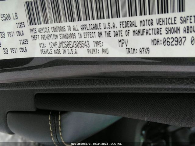 1C4PJMCS8EW309543 Jeep Cherokee Altitude