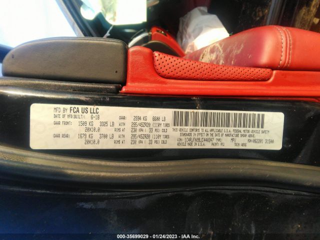 1C4RJFN99JC440247 Jeep Grand Cherokee Trackhawk