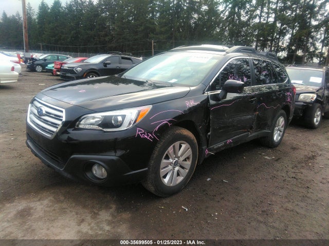 2015 SUBARU OUTBACK 2.5I PREMIUM VIN: 4S4BSADC5F3335934