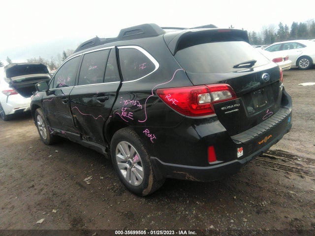 2015 SUBARU OUTBACK 2.5I PREMIUM VIN: 4S4BSADC5F3335934