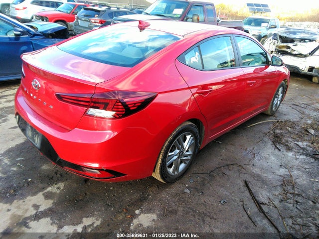 2020 HYUNDAI ELANTRA SEL VIN: 5NPD84LF2LH551636