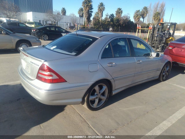 2005 MERCEDES-BENZ C-CLASS 1.8L VIN: WDBRF40JX5F688694