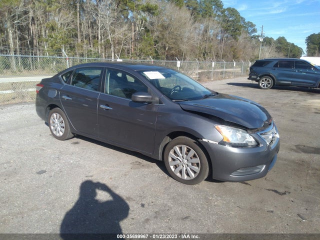 2015 NISSAN SENTRA SR/SL/S/SV/FE+ S VIN: 3N1AB7AP2FL662812
