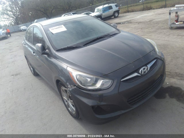 2012 HYUNDAI ACCENT GLS VIN: KMHCU4AE7CU035744