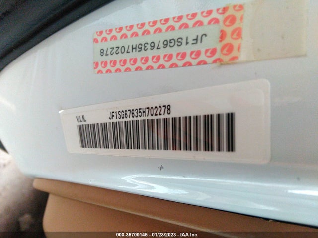 JF1SG67635H702278 Subaru Forester (natl) Xs L.l. Bean Edition