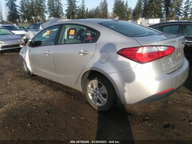 KNAFK4A60F5260017 KIA FORTE LX