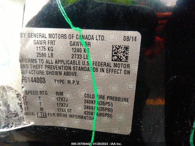 Chevrolet EQUINOX LS 2015 2GNFLEEK0F6144003 Image 10