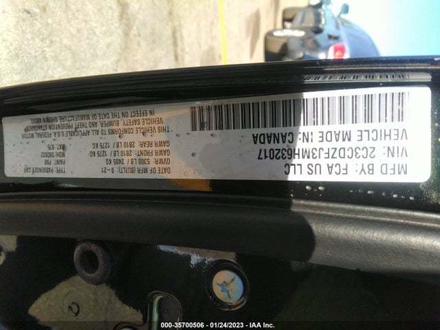 Dodge Challenger 2021 2C3CDZFJ3MH632017 Image 10