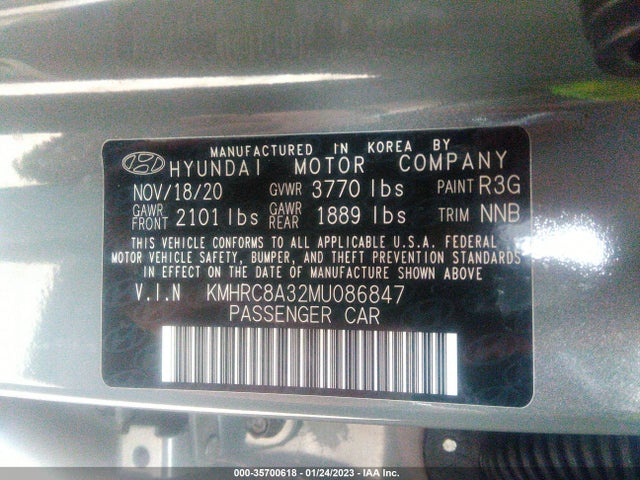 2021 Hyundai Venue, VIN: KMHRC8A32MU086847