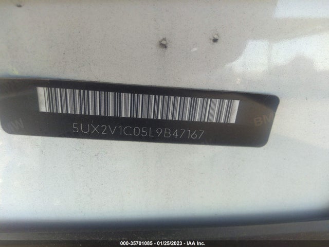 2020 BMW X4, VIN: 5UX2V1C05L9B47167