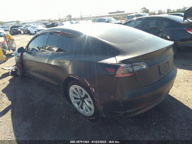 Tesla Model 3 Long Range 2022 5YJ3E1EB4NF137420 Image 3