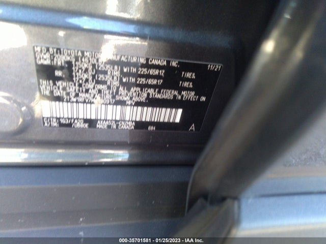 2021 TOYOTA RAV4 XLE VIN: 2T3W1RFV7MW180917