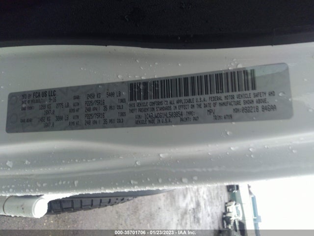 2017 Jeep Wrangler, VIN: 1C4BJWDG1HL503854