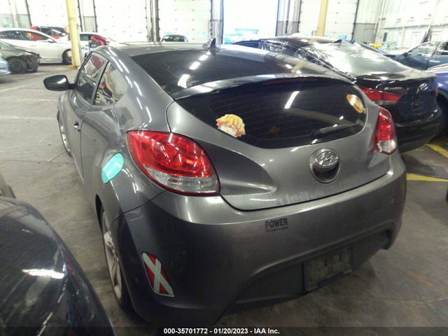 2013 HYUNDAI VELOSTER W/BLACK INT VIN: KMHTC6ADXDU147302