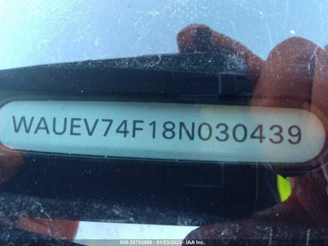 2008 AUDI A6 VIN: WAUEV74F18N030439