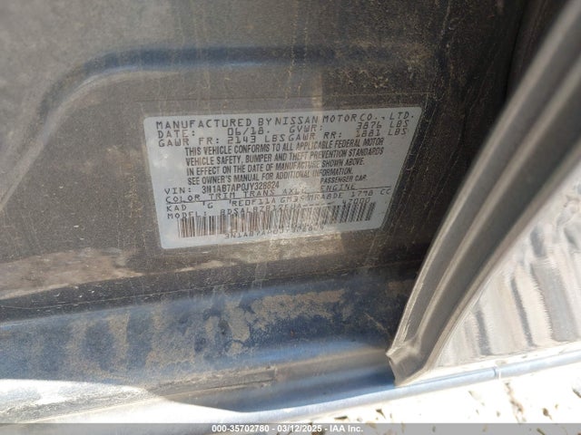 Nissan SENTRA S 2018 3N1AB7AP0JY328824 Image 9