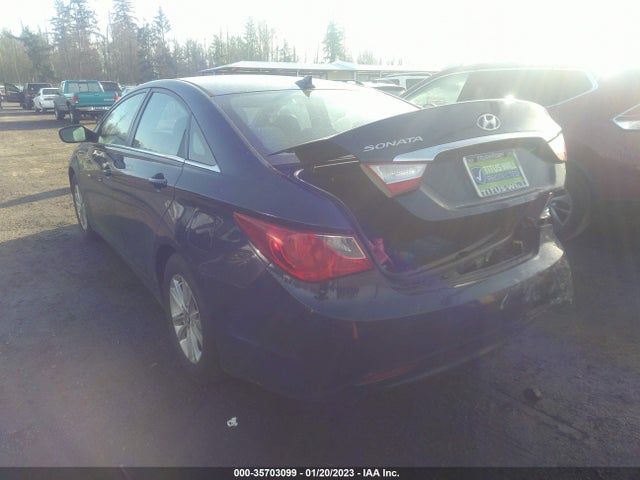 2013 HYUNDAI SONATA GLS VIN: 5NPEB4ACXDH648616