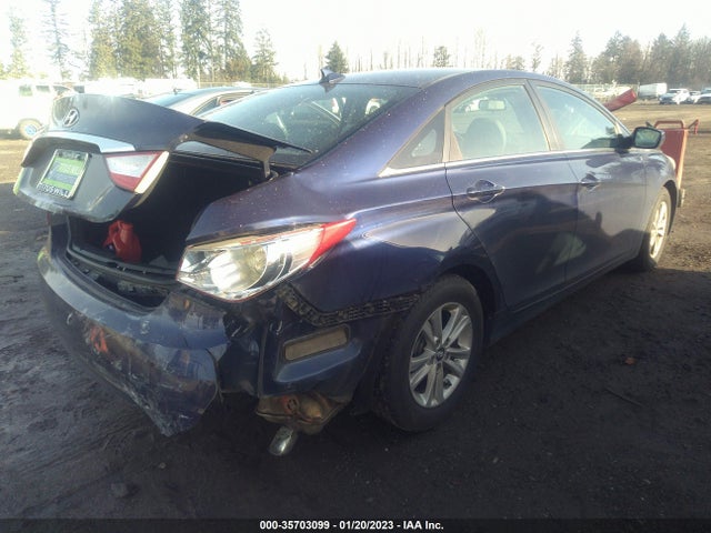 2013 HYUNDAI SONATA GLS VIN: 5NPEB4ACXDH648616