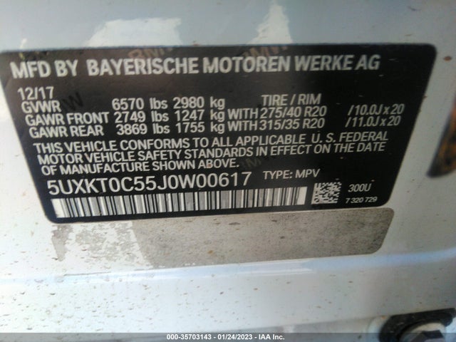 BMW X5 Xdrive40e Iperformance 2018 5UXKT0C55J0W00617 Image 9