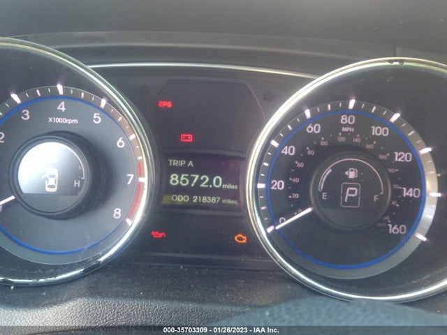 2013 HYUNDAI SONATA GLS VIN: 5NPEB4ACXDH736906