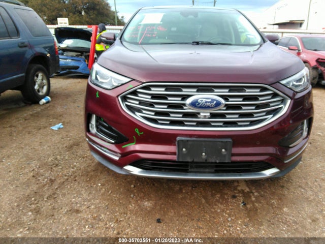 2019 FORD EDGE TITANIUM VIN: 2FMPK3K95KBC62292