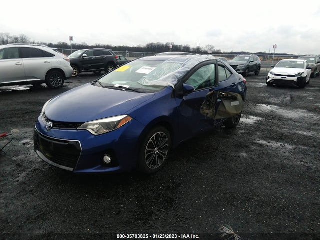2016 TOYOTA COROLLA L/LE/S/S PLUS/LE PLUS VIN: 2T1BURHE6GC501623