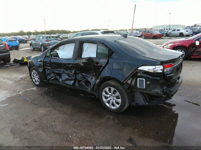 2022 TOYOTA COROLLA LE VIN: JTDEPMAE1NJ219165
