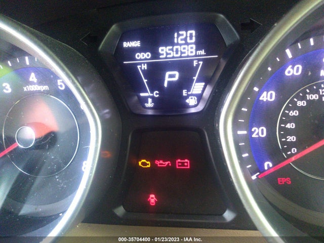 2012 HYUNDAI ELANTRA GLS PZEV VIN: 5NPDH4AE6CH131310