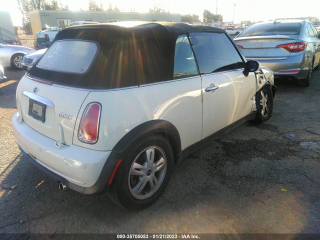 2008 MINI COOPER CONVERTIBLE VIN: WMWRF33578TG18246