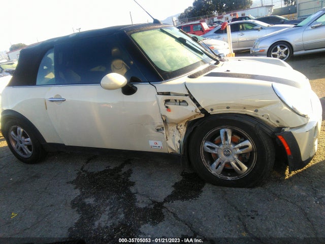 2008 MINI COOPER CONVERTIBLE VIN: WMWRF33578TG18246