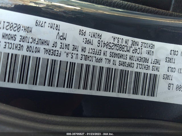 1C4PJMCB8GW250416 Jeep Cherokee 75th Anniversary