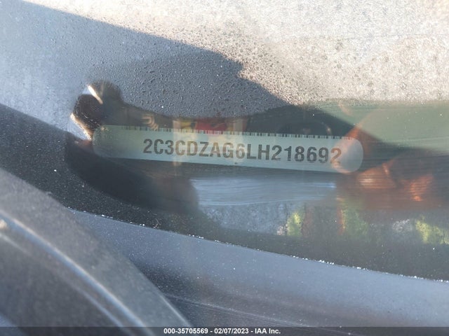Dodge Challenger Sxt 2020 2C3CDZAG6LH218692 Image 10