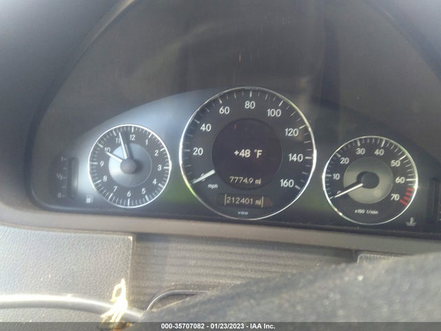 2007 MERCEDES-BENZ CLK-CLASS 5.5L VIN: WDBTJ72HX7F215431