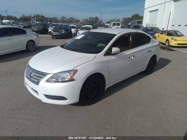 2015 NISSAN SENTRA SV VIN: 3N1AB7APXFY296519