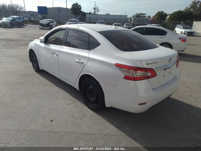 2015 NISSAN SENTRA SV VIN: 3N1AB7APXFY296519